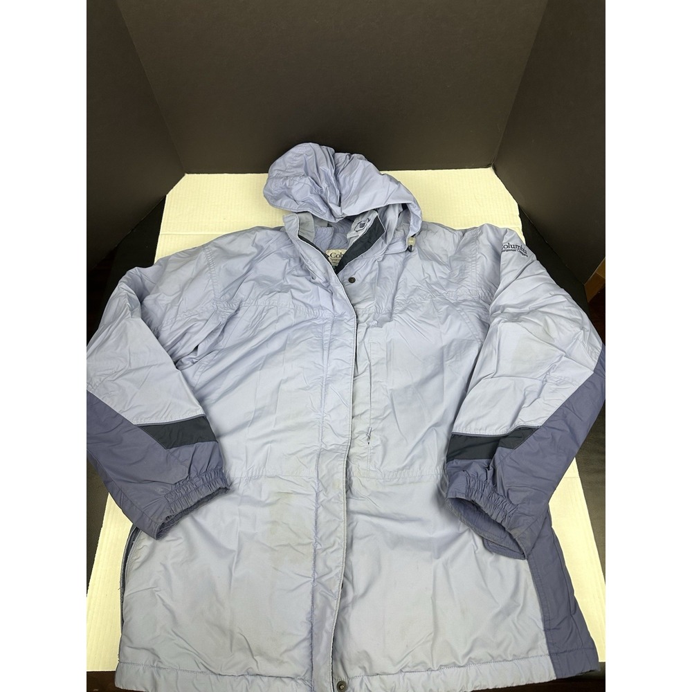 Vintage Columbia Base Interchange Lined Ski Jacket Coat Size Women's Large